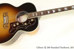 Gibson SJ 200 Standard Sunburst, 2017 Full Front View