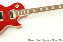 Gibson Slash Signature Rosso Corsa, 2013 Full Front View