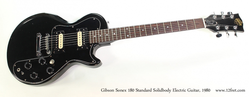 Gibson Sonex 180 Standard Solidbody Electric Guitar, 1980 Full Front View