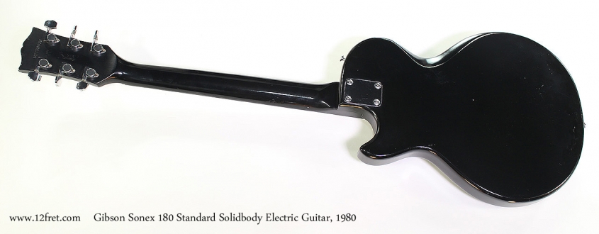 Gibson Sonex 180 Standard Solidbody Electric Guitar, 1980 Full Rear View