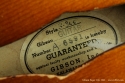 Gibson Super 300 1950 label