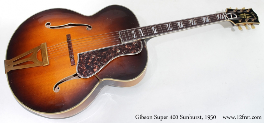 Gibson Super 400 1950 full front view