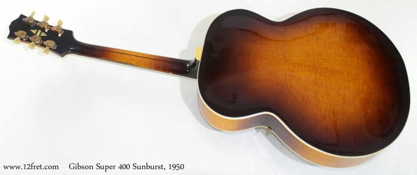 Gibson Super 400 1950 full rear view