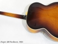 Gibson Super 400 1950 full rear view