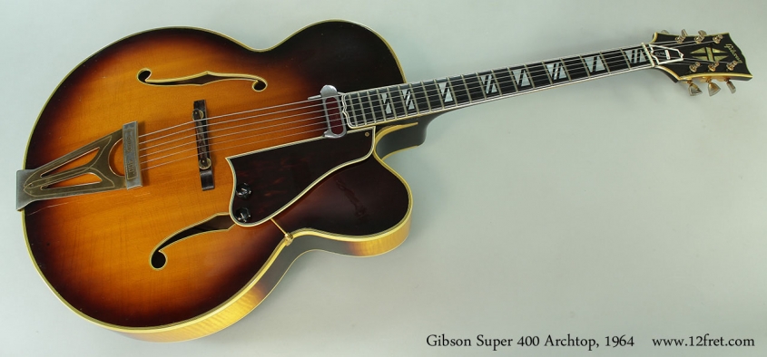 Gibson Super 400 Archtop, 1964 Full Front View