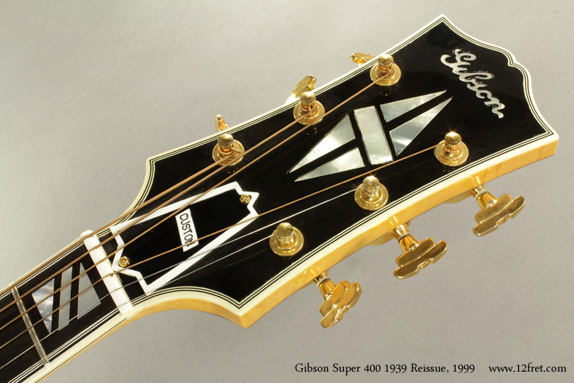 Gibson Super 400 1939 Reissue, 1999 head front