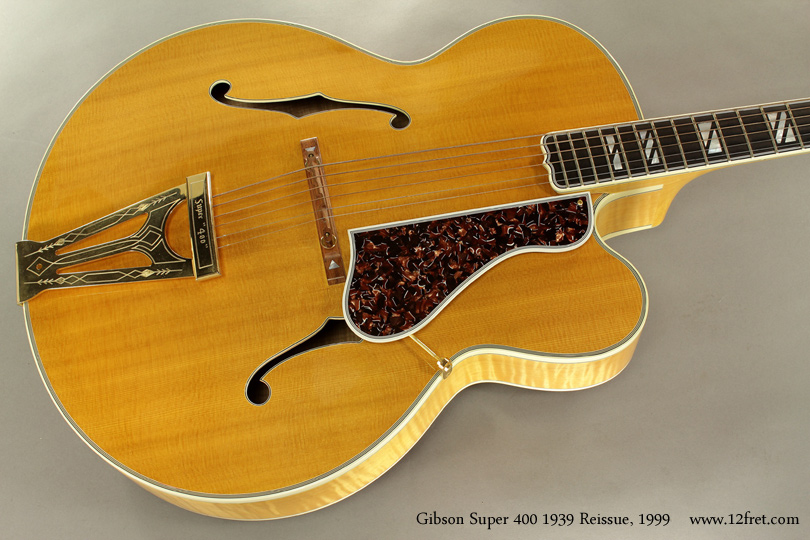 Gibson Super 400 1939 Reissue, 1999 top