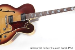 Gibson Tal Farlow Custom Burst, 1967 Full Front View