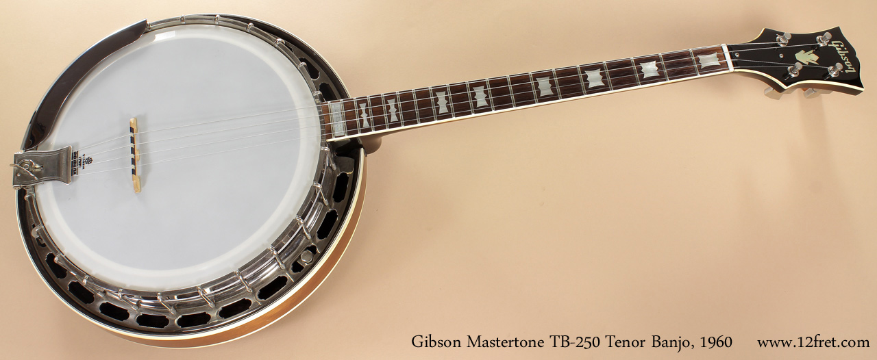 Gibson Mastertone TB-250 Tenor Banjo 1960 full front view
