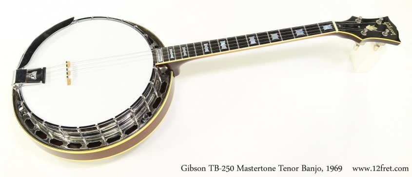 Gibson TB250 Mastertone Tenor Banjo, 1969 Full Front View