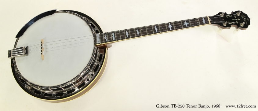 Gibson TB-250 Tenor Banjo, 1966  Full Front View