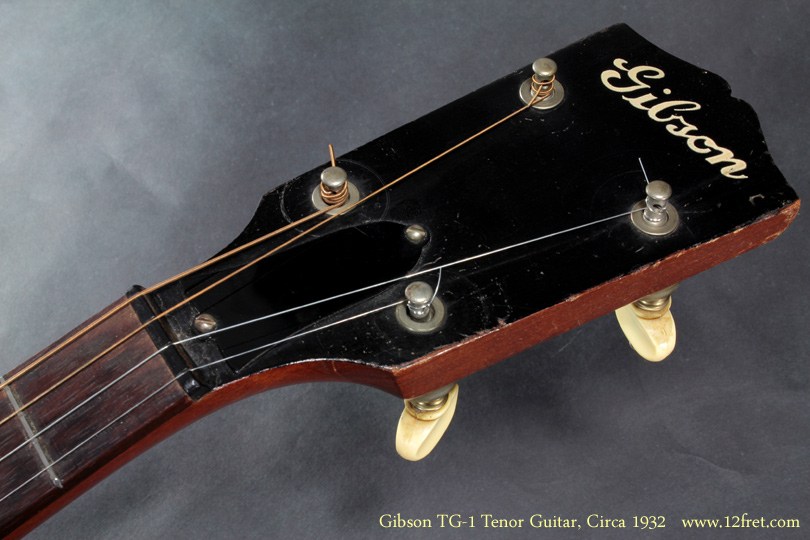Gibson TG-1 Tenor Guitar CIrca 1932 head front