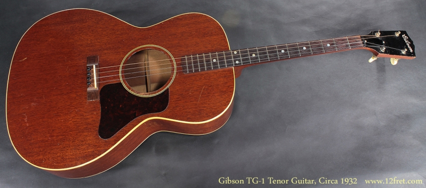 Gibson TG-1 Tenor Guitar CIrca 1932 full front view