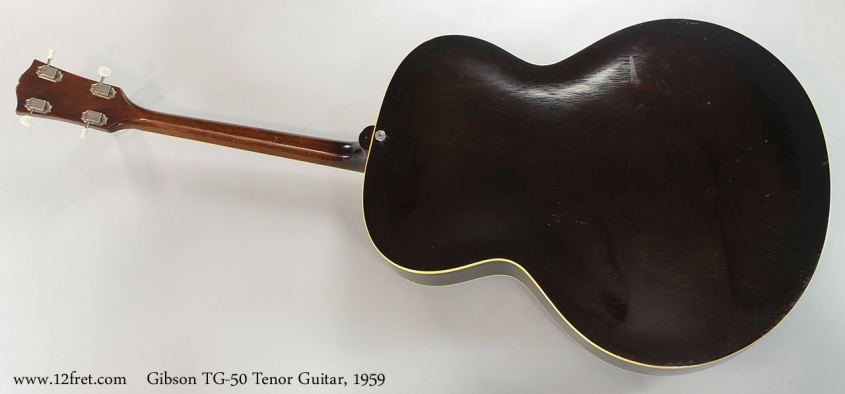 Gibson TG-50 Tenor Guitar, 1959 Full Rear View