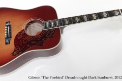 Gibson 'The Firebird' Dreadnought Dark Sunburst, 2012 Full Front View