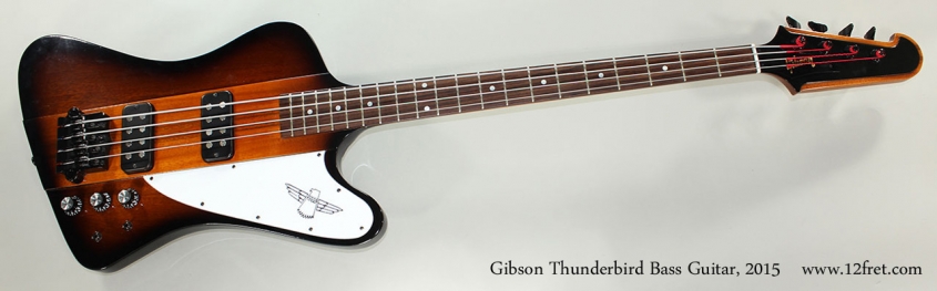 Gibson Thunderbird Bass Guitar, 2015 Full Front View