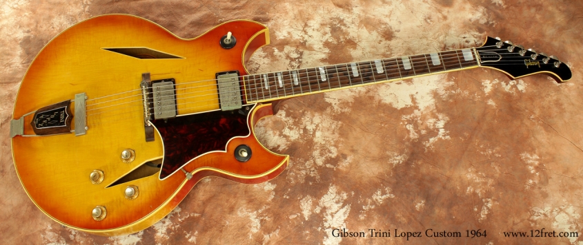 Gibson Trini Lopez Custom Sunburst 1964 full front view