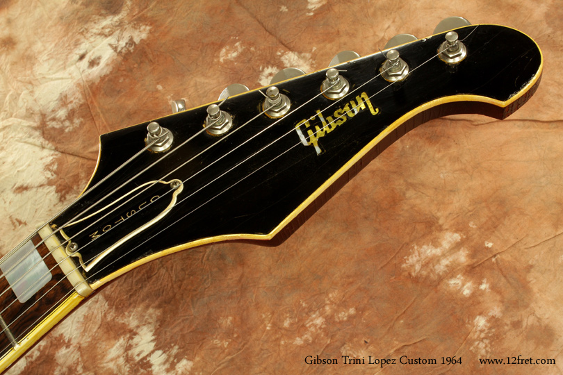 Gibson Trini Lopez Custom Sunburst 1964 head front