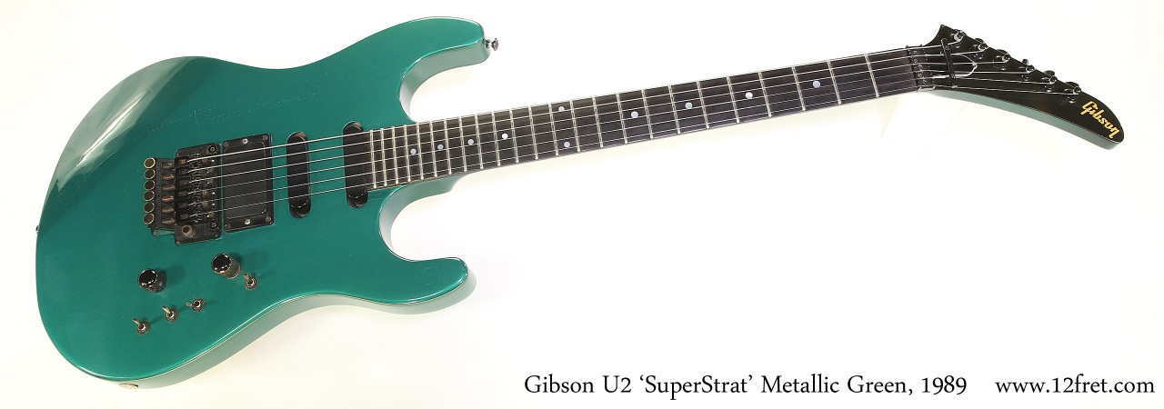 Gibson U2 Metallic 1989 | www.12fret.com