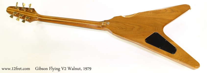 Gibson Flying V2 Walnut, 1979  Full Rear View