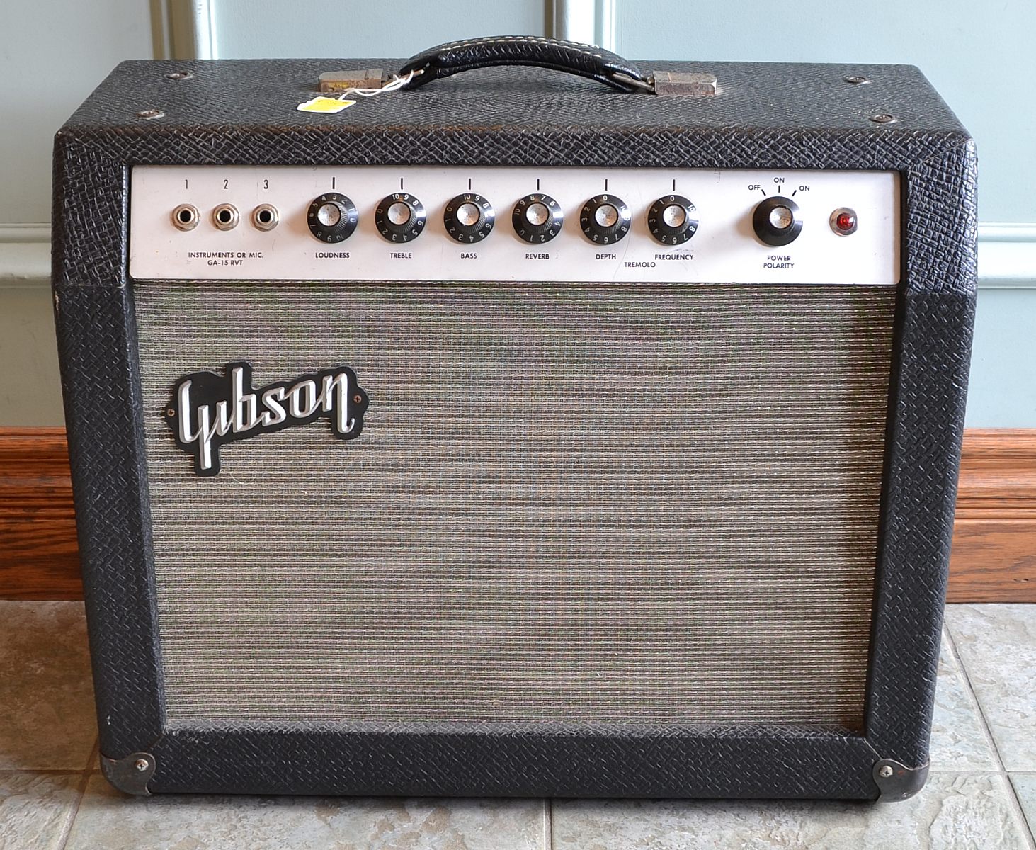 Gibson GA-15RVT Explorer Amp 1966 | www.12fret.com