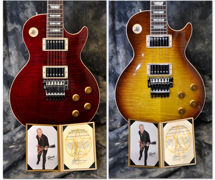 Gibson_LP_Lifeson-signed_Tops