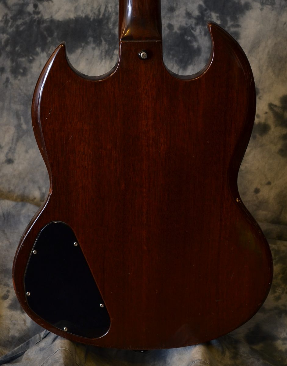 Gibson_SG Standard_1972(C)_back detail