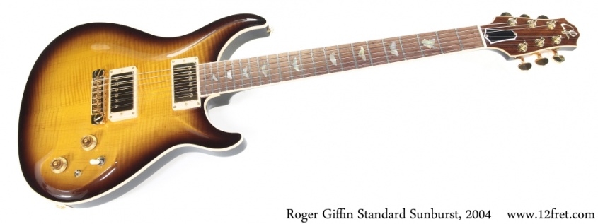 Roger Giffin Standard Sunburst, 2004 Full Front View