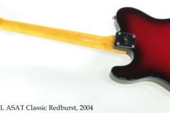 G&L ASAT Classic Redburst, 2004 Full Rear View