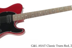 G&L ASAT Classic Trans Red, 2006 Full Front View