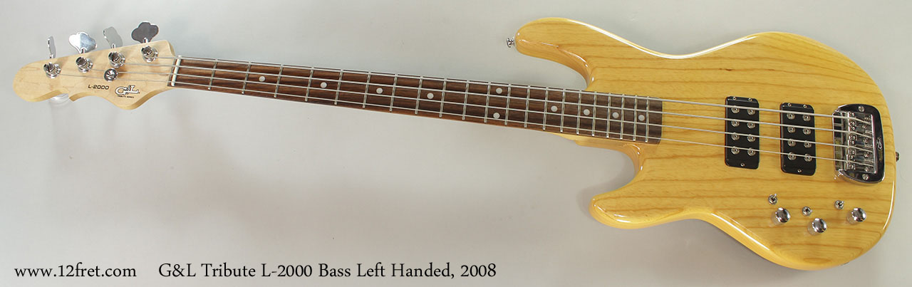 G&L Tribute L-2000 Bass Left Handed, 2008 Full Front View