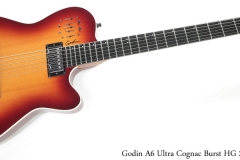 Godin A6 Ultra Cognac Burst HG 2020 Full Front View