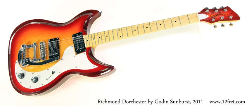 Richmond Dorchester by Godin Sunburst, 2011 Full Front View