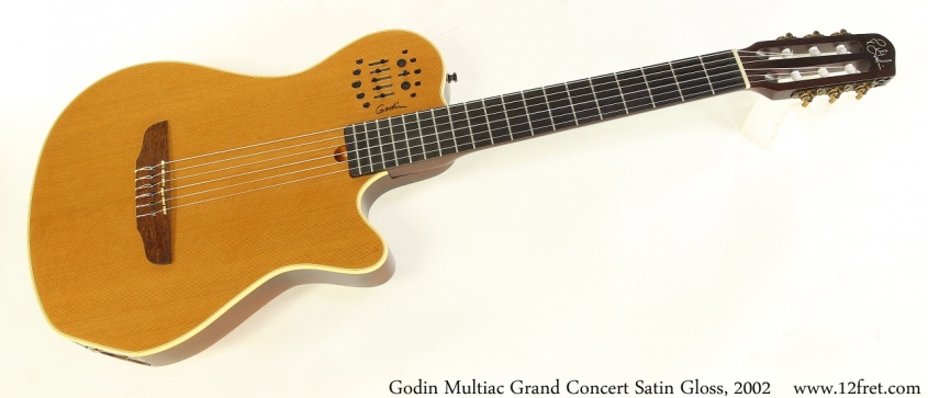 Godin Multiac Grand Concert Satin Gloss, 2002 Full Front View