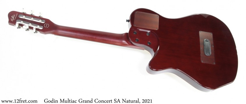 Godin Multiac Grand Concert SA Natural, 2021 Full Rear View