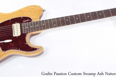 Godin Passion Custom Swamp Ash Natural, 2015 Full Front View