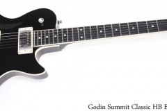 Godin Summit Classic HB Black, 2016 Full Front View