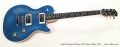 Godin Summit Classic LTD Desert Blue, 2017 Full Front View