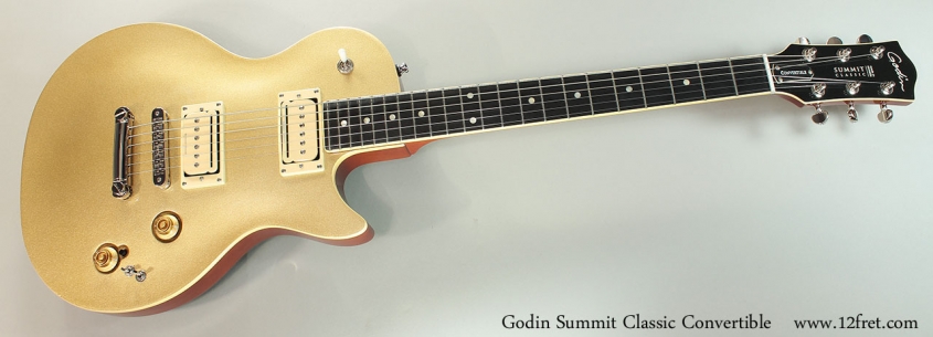 Godin Summit Classic Convertible Full Front View