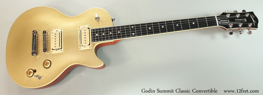 Godin Summit Classic Convertible Full Front View