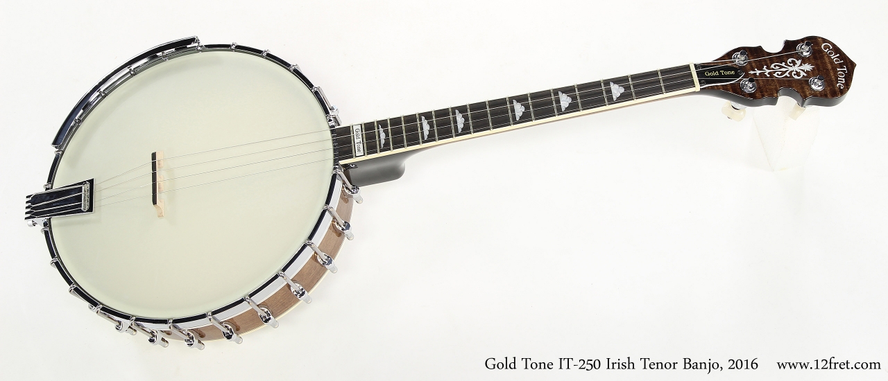 Gold Tone IT-250 Irish Tenor Banjo, 2016   Full Front View