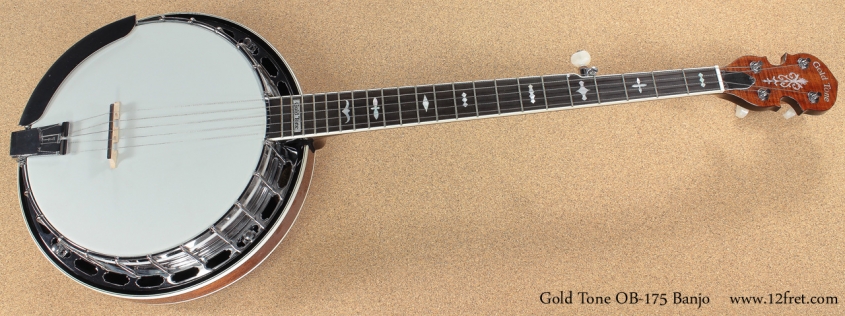 Gold Tone OB 157 and 257 Banjo full front view