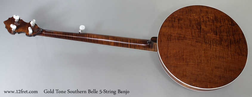 Gold Tone Southern Belle 5-String Banjo Full Rear VIew