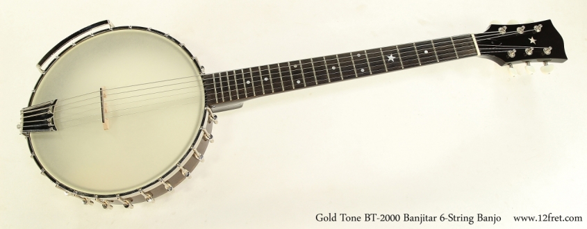 Gold Tone BT-2000 Banjitar 6-String Banjo Full Front VIew