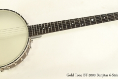 Gold Tone BT-2000 Banjitar 6-String Banjo Full Front VIew