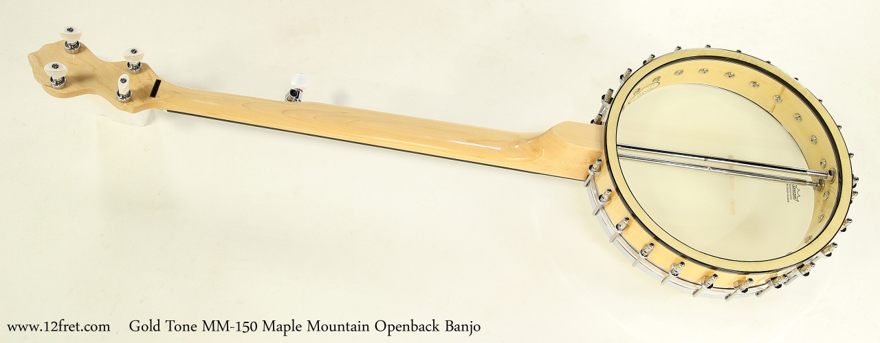 Gold Tone MM 150 Maple Mountain Openback Banjo www.12fret
