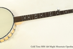Gold Tone MM-150 Maple Mountain Openback 5-String Banjo Full Front View