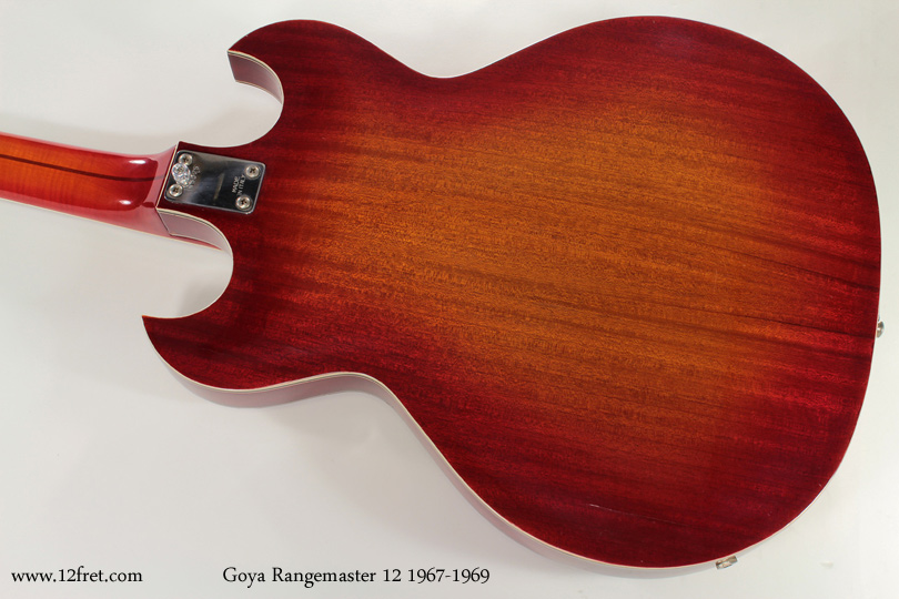 Goya Rangemaster 12 1967-1969 back