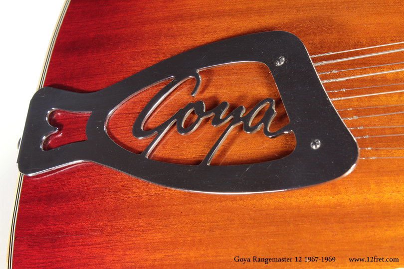 Goya Rangemaster 12 1967-1969 tailpiece