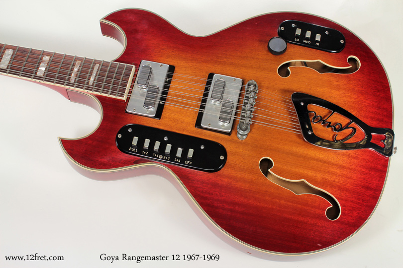 Goya Rangemaster 12 1967-1969 top